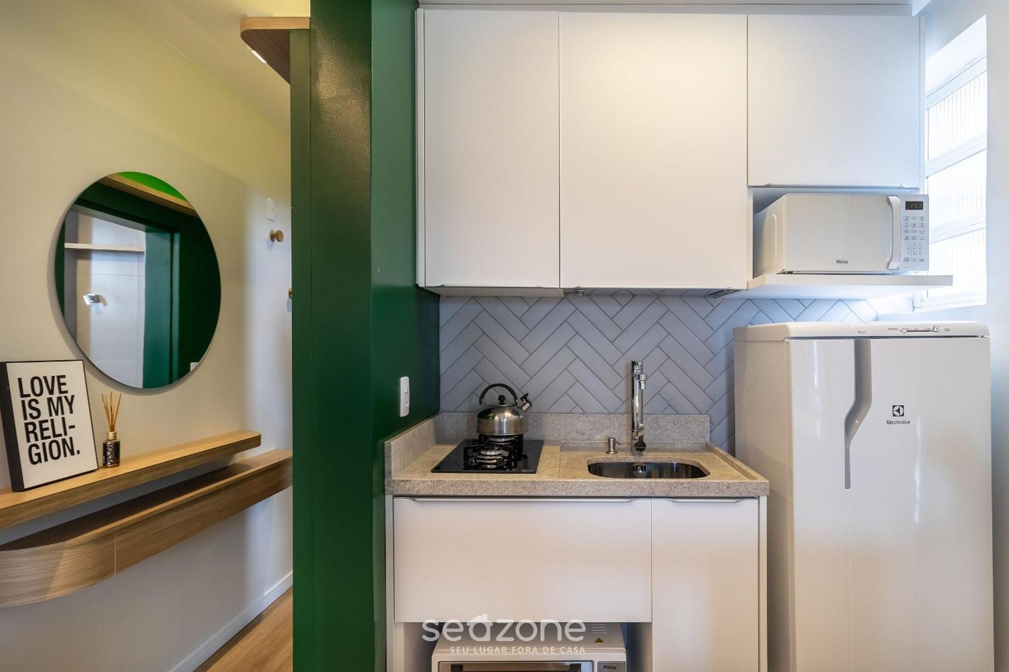 Apartamento Estudio Charmoso Em Itacorubi Jvv303